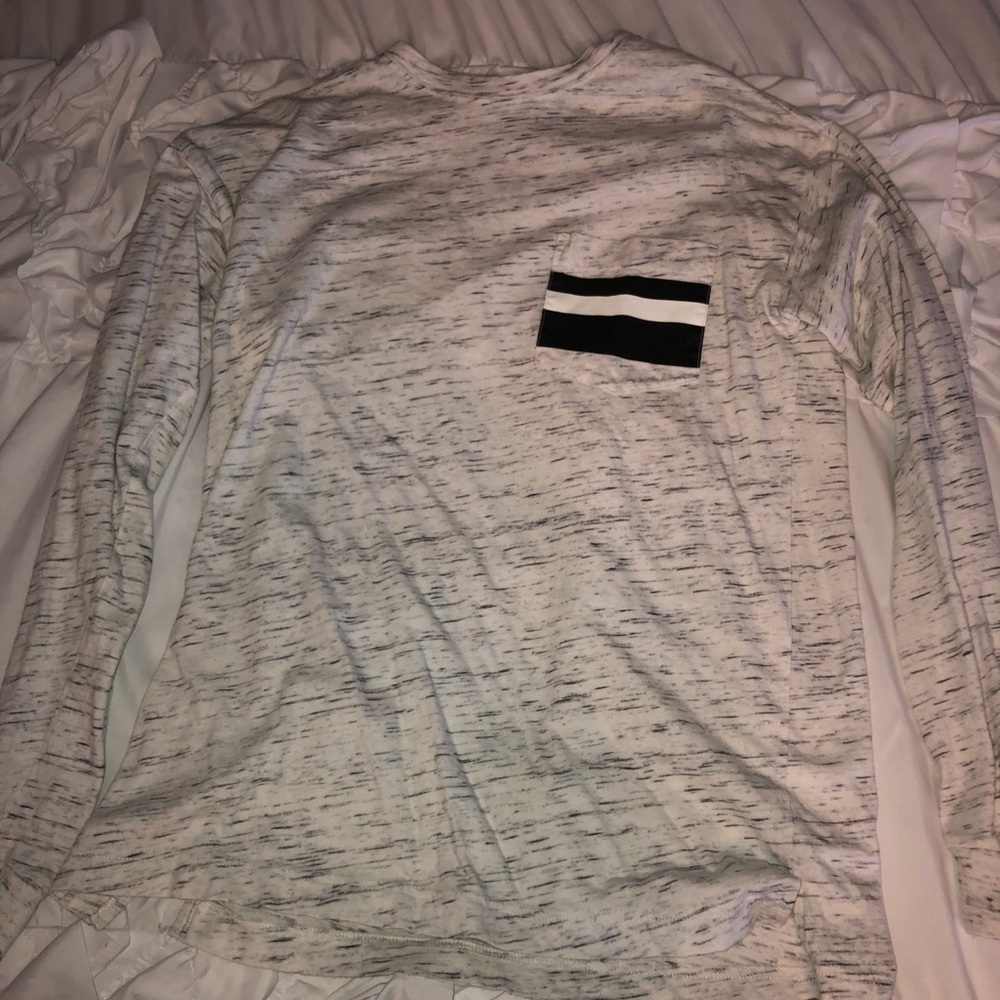 long sleeve with LOVE PINK on arm